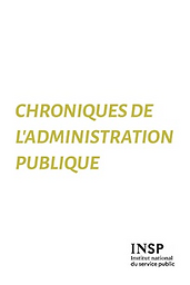 Chroniques de l&#039;administration publique